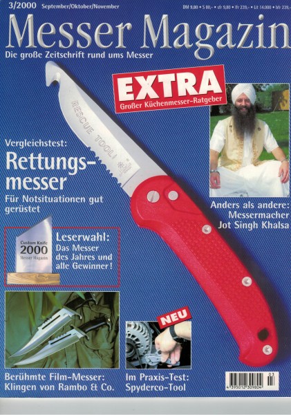 Messer Magazin, 2000/03, September/Oktober/November