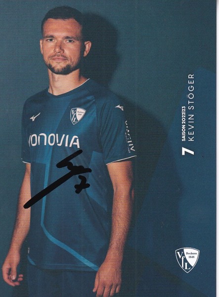 Autogrammkarte - VfL Bochum - Kevin Stöger - Original Signatur