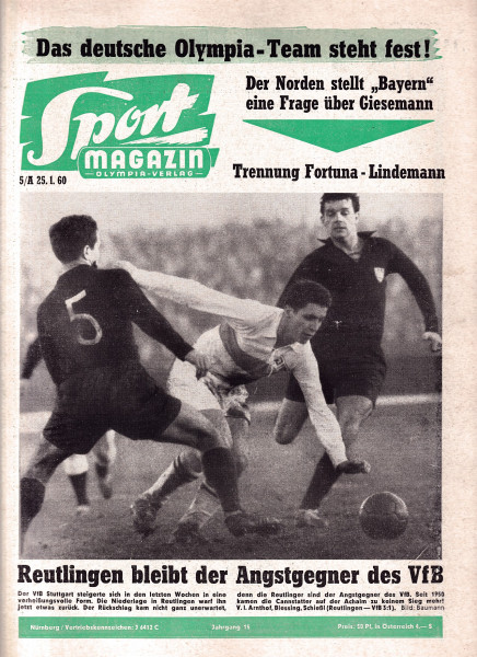 Sport Magazin - 1960 5 A - 25. Januar 1960