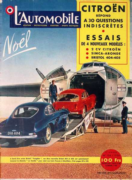 L´Automobile No. 104 - 1954