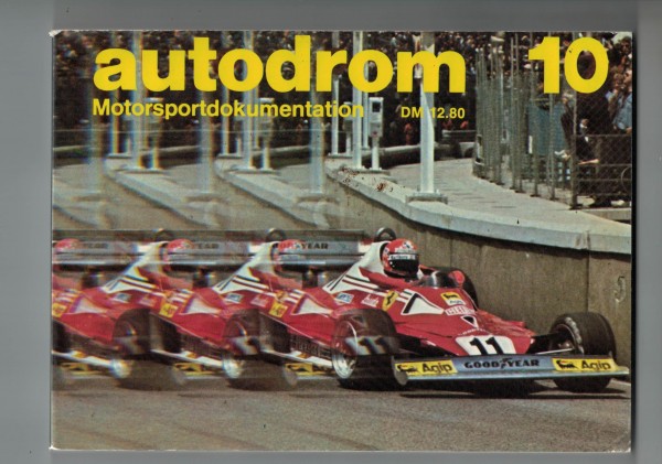 autodrom 10 - Motorsportdokumentation Ausgabe 1978