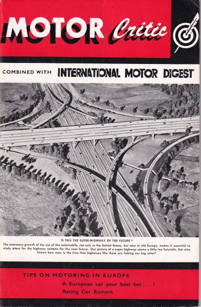 Motor Critic - 1955 March - combined with International Motor Digest