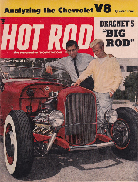 Hot Road Magazine - 1955 January