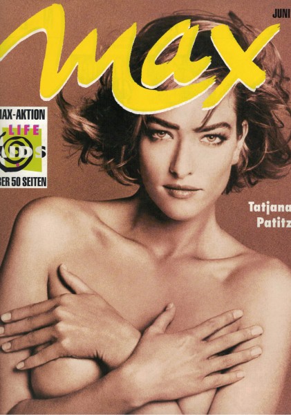 Max - Das Lifestyle-Magazin, 1992-06, Tatjana Patitz