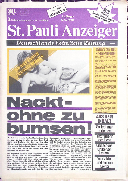 St. Pauli Anzeiger - 1970 - Nr. 3