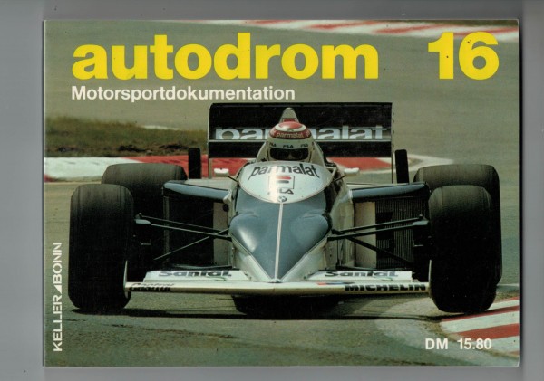autodrom 16 - Motorsportdokumentation Ausgabe 1984