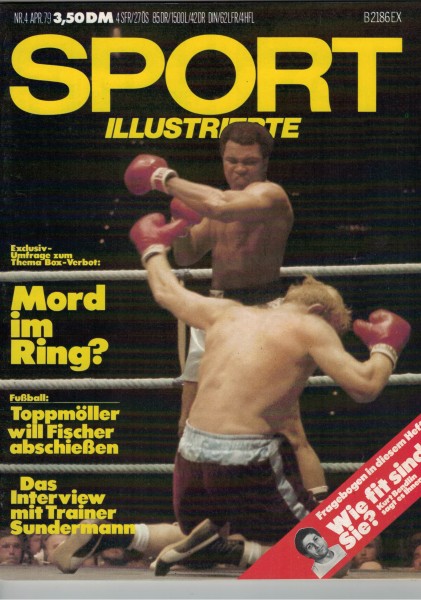 SPORT Illustrierte - 1979/04 April - Jürgen Sundermann, Boxen, Schach