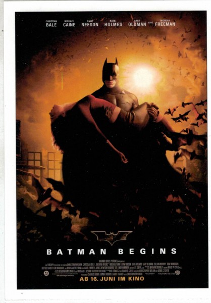 Cinema Filmkarte "Batman Begins"