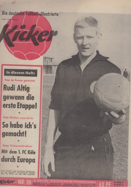 Kicker - 1962 Nr. 26 - 25. Juni 1962