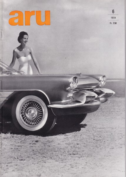 aru - Internationale Automobil-Rundschau - 1954 Juni - Lancia Aurelia, Hillman Minx Mark VII, Merced