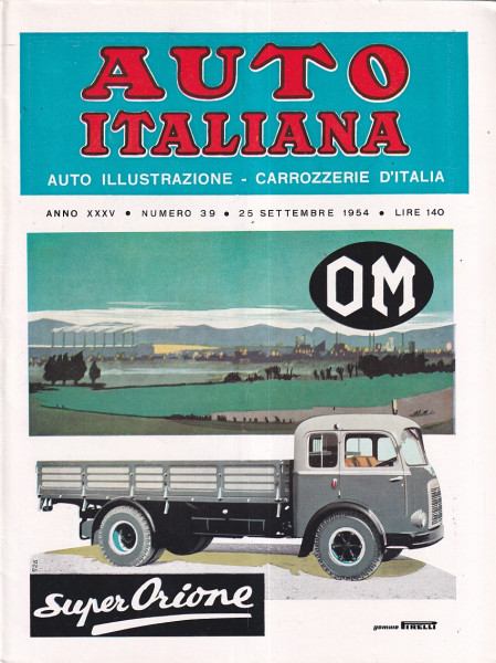 Auto Italiana - 1954 - Nr. 39