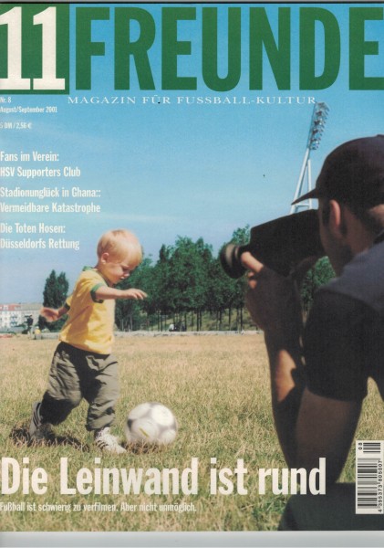 11 Freunde - Heft Nr. 008 - 08/09 August/September 2001
