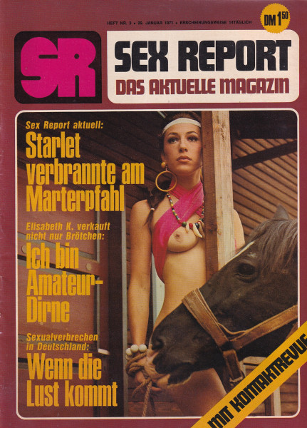 SR Sex Report - 29. Januar 1971 - Heft Nr. 3