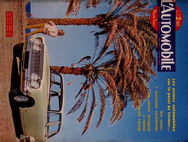 L´Automobile No. 193 - Mai 1962