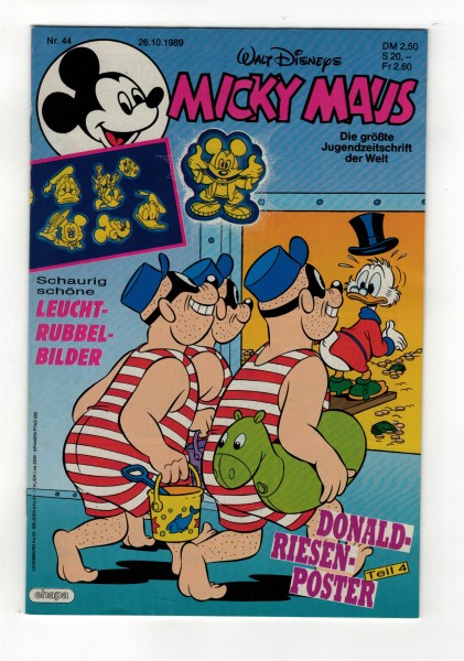 Micky Maus 1989 Nr. 44 / 26.10.1989