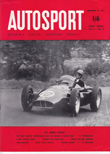 AUTOSPORT - Britain´s Motor Sporting Weekly - 1955 September - Vol. 11 No.13