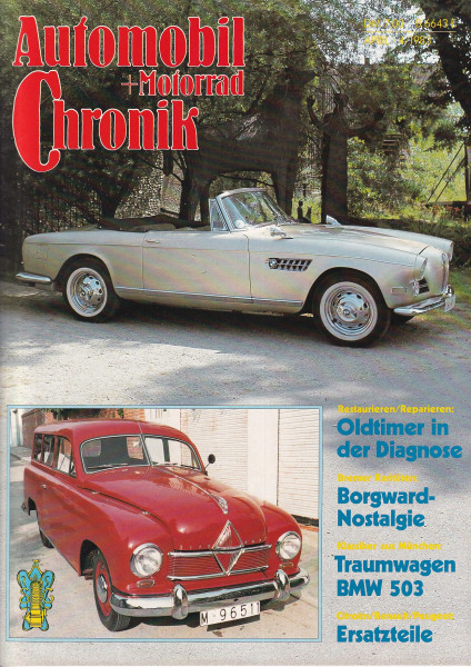 Automobil und Motorrad Chronik - 1983 - April