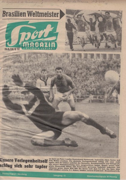 Sport Magazin - 1958 26 A - 29.06.1958