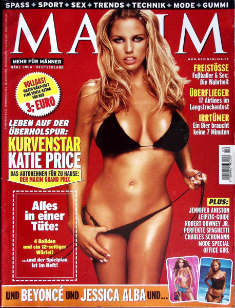 Maxim 2004-03 März - Katie Price