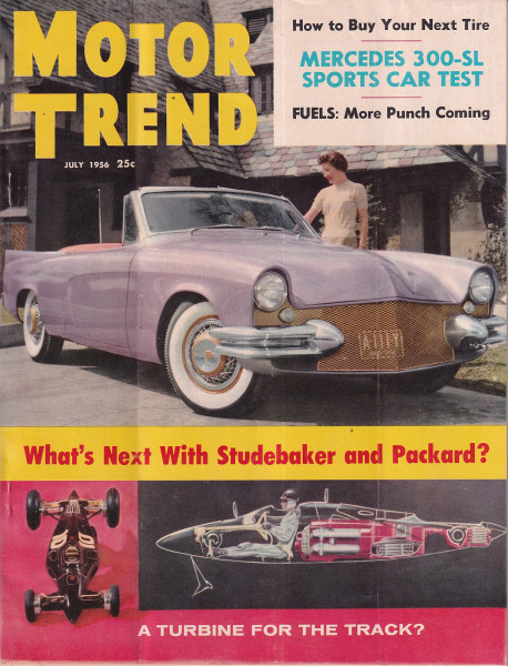 Motor Trend - 1956 July