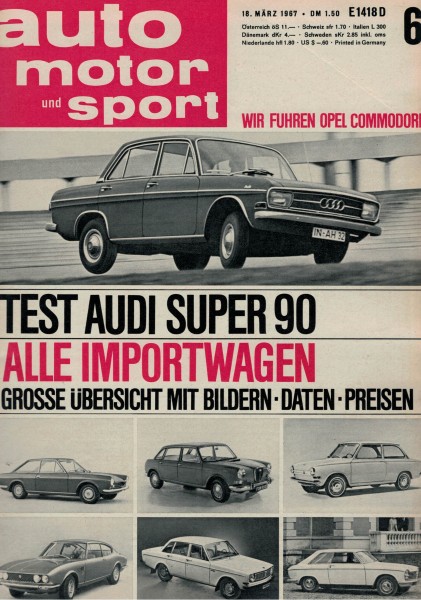 Auto Motor und Sport 1967 Heft 06-18.03.1967
