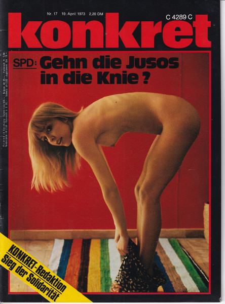 Konkret - Zeitschrift für Kultur und Politik - 19. April 1973