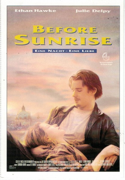 Cinema Filmkarte "Before Sunrise"