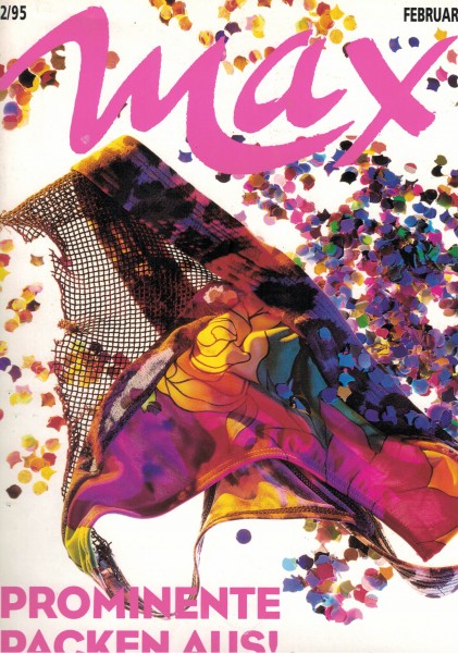 Max - Das Lifestyle-Magazin, 1995-02, Prominente packen aus