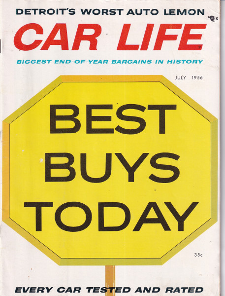 Car Life - 1956 July