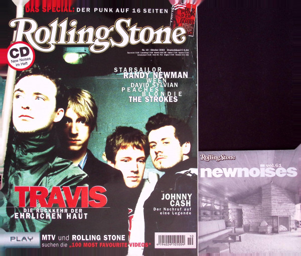 Rolling Stone 2003-10 Oktober - Ausgabe 108 - Travis, Johnny Cash, Randy Newman, The Strokes