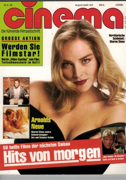 Cinema Zeitschrift, Heft Nr. 147 August 1990, Sharon Stone, Und wieder 48 Stunden