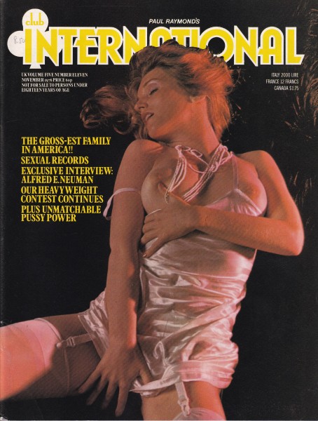 Club International - Sex Magazin - 1976 - Volume Five-Number Eleven
