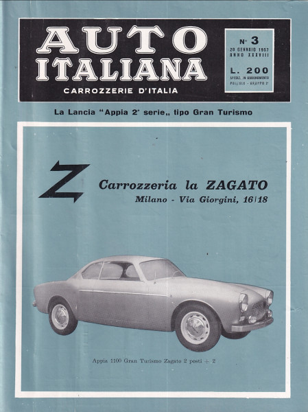 Auto Italiana - 1957 - Nr. 3