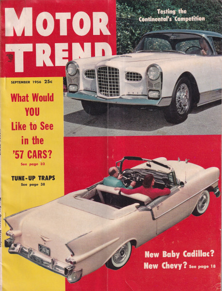 Motor Trend - 1956 September