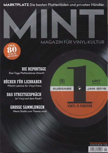 MINT - Magazin für VINYL-Kultur 2016-01 Heft Nr. 01