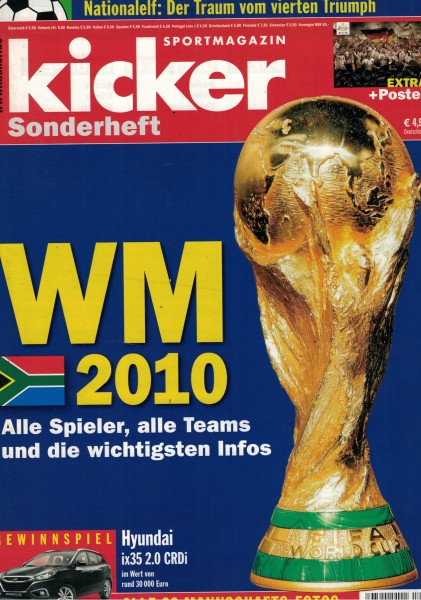 Kicker Sonderheft WM 2010