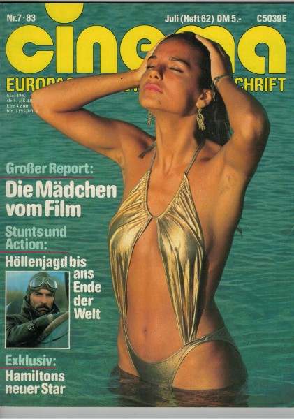 Cinema Zeitschrift, Heft Nr. 062, Juli 1983, David Hamilton, Anja Schüte, Monica Broeke