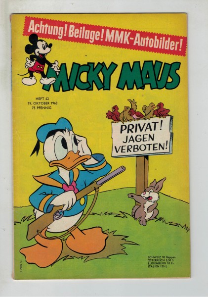 Micky Maus 1963 Nr. 42 / 19.10.1963