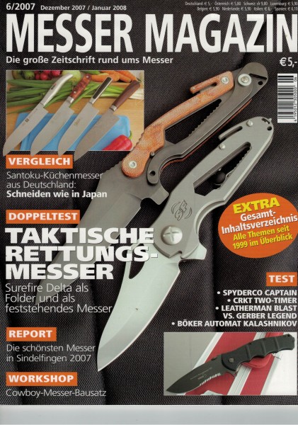 Messer Magazin, 2007/06, Dezember 2007/Januar 2008