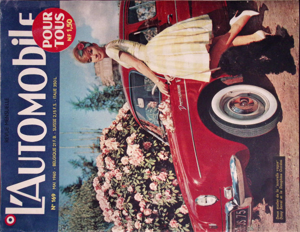 L´Automobile No. 169 - Mai 1960