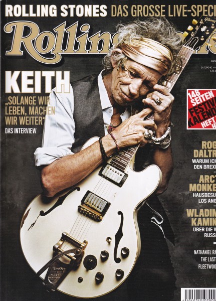 Rolling Stone 2018-06 Juni - Ausgabe 284 - Rolling Stones, Arctic Monkeys - mit CD