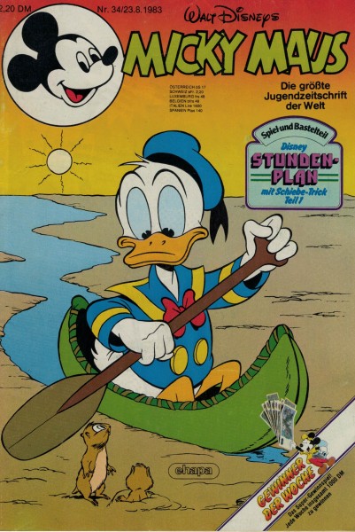 Micky Maus 1983 Nr. 34 / 23.08.1983