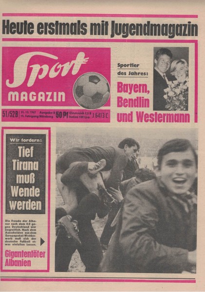 Sport Magazin - 1967 51/52 B - 21.12.1967