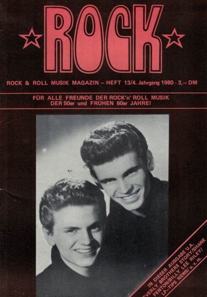 Rock & Roll Musik Magazin - Heft 13 - 1980 - Ray Smith, Shane Fenton, Billy Lee Riley