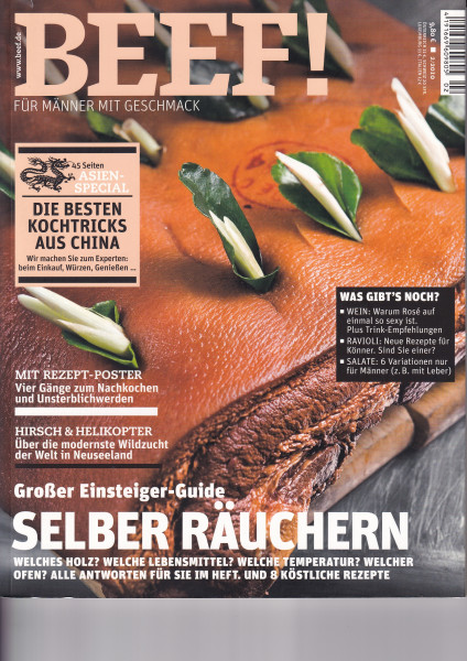 BEEF! Ausgabe Nr. 03 - Selber Räuchern