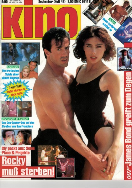 Kino Zeitschrift, Heft Nr. 48, September 1990, Eddie Murphy, Nick Nolte, James Bond, Sylvester Stall