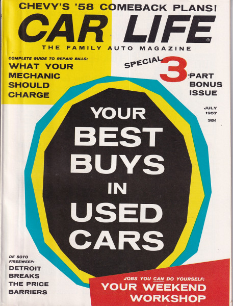 Car Life - 1957 July