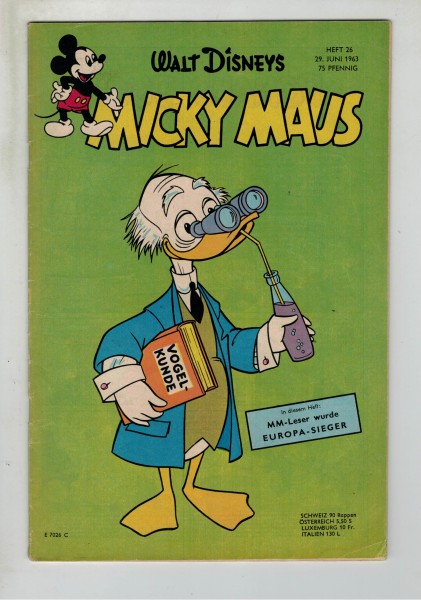 Micky Maus 1963 Nr. 26 / 29.06.1963