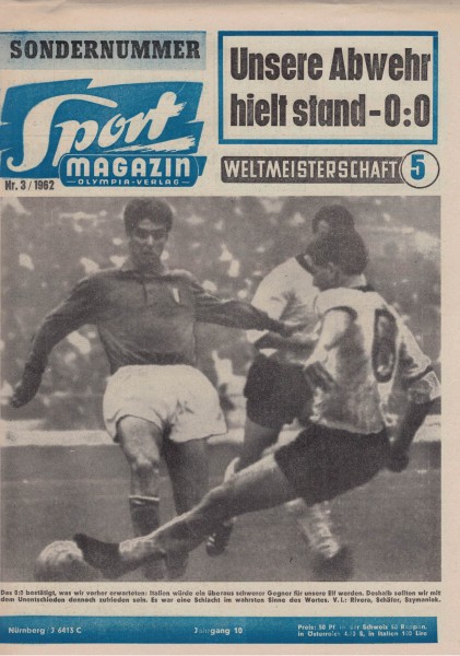 Sport Magazin - 1962 03 - 1962 - Sondernummer