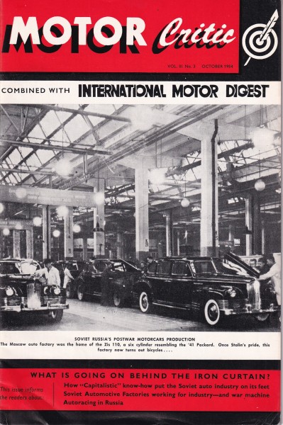 Motor Critic - 1954 October - combined with International Motor Digest